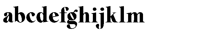 Comethrue Heavy FONT