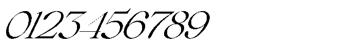 Comethrue Light Italic Font OTHER CHARS