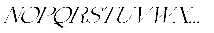 Comethrue Light Italic Font UPPERCASE