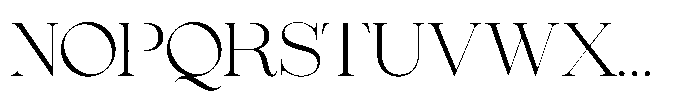 Comethrue Light Font UPPERCASE