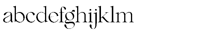 Comethrue Light FONT