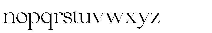 Comethrue Light Font LOWERCASE