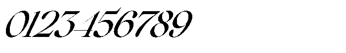 Comethrue Medium Condensed Italic Font OTHER CHARS