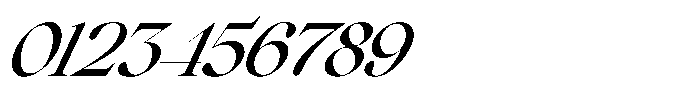 Comethrue Medium Italic Font OTHER CHARS