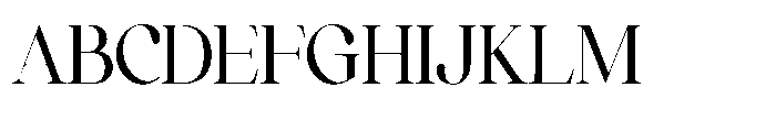 Comethrue Medium Ultra Condensed Font UPPERCASE
