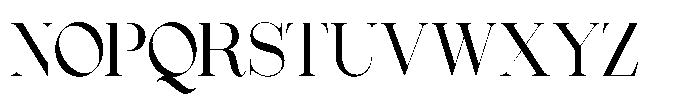 Comethrue Medium Ultra Condensed Font UPPERCASE
