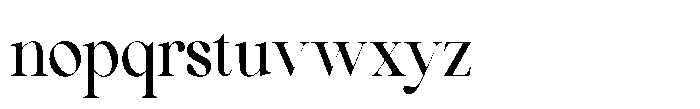 Comethrue Medium Ultra Condensed Font LOWERCASE