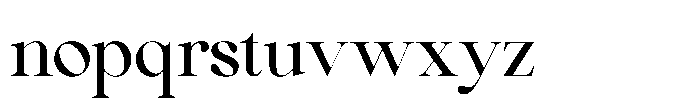 Comethrue Medium Font LOWERCASE