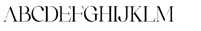 Comethrue Regular Condensed Font UPPERCASE