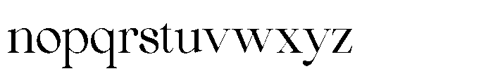 Comethrue Regular Condensed Font LOWERCASE