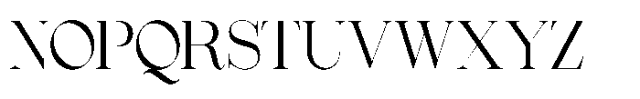 Comethrue Regular Ultra Condensed Font UPPERCASE