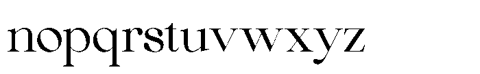 Comethrue Regular Font LOWERCASE