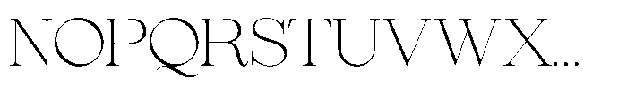 Comethrue Thin Font UPPERCASE
