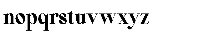 Comethrue Ultr Bold Ultra Condensed Font LOWERCASE