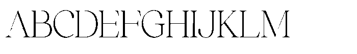 Comethrue Ultr Light Ultra Condensed Font UPPERCASE