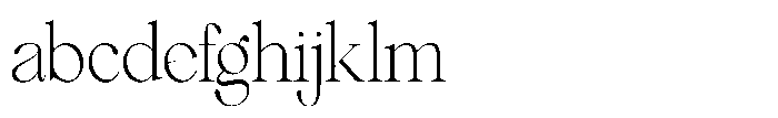 Comethrue Ultr Light Ultra Condensed FONT