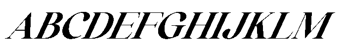 Comethrue Ultra Bold Italic Font UPPERCASE