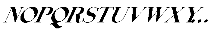 Comethrue Ultra Bold Italic Font UPPERCASE