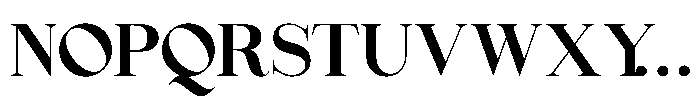 Comethrue Ultra Bold Font UPPERCASE