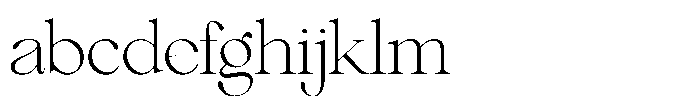 Comethrue Ultra light FONT