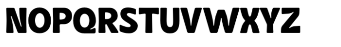 Comfort Soft Bold Font UPPERCASE
