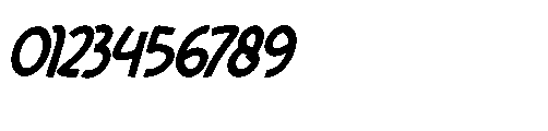 Comfy Quacky Italic Font OTHER CHARS