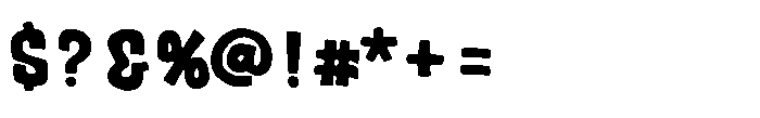 Comic Big Medium Font OTHER CHARS