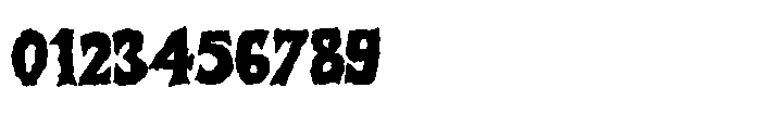 Comic Black Metal Font OTHER CHARS