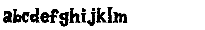 Comic Black Metal FONT