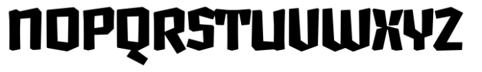 Comic Tantrum Regular Font UPPERCASE