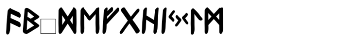 Comic Wayward Runic Elder FONT