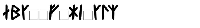 Comic Wayward Runic Younger FONT