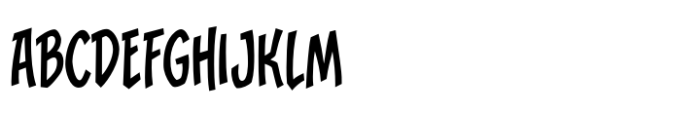 Comicraft Regular Font UPPERCASE