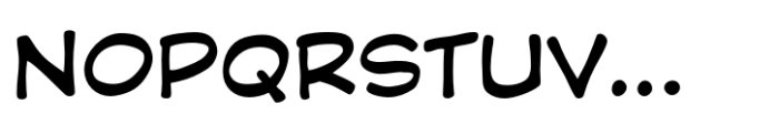 Comicrazy Regular Font UPPERCASE