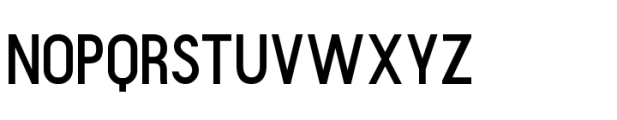 Commanded Sans Regular Font UPPERCASE