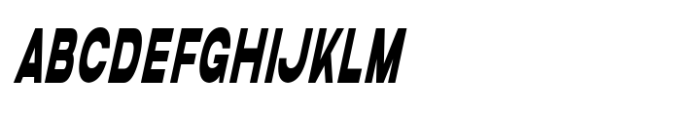 Como Moncer Italic Font UPPERCASE