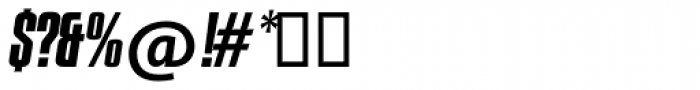 Compacta SH Italic Font OTHER CHARS