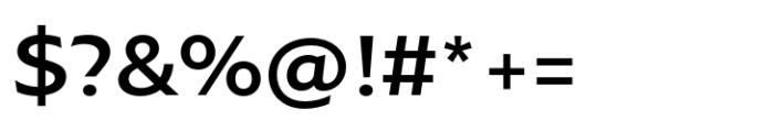 Compasso SemiBold Extended Font OTHER CHARS