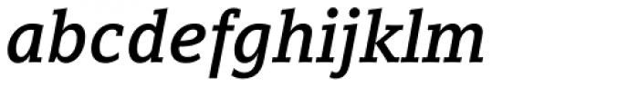 Compatil Letter Pro Bold Italic Font LOWERCASE