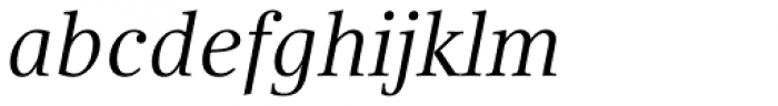 Compatil Text Pro Italic Font LOWERCASE