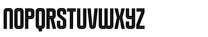 Competition XL Condensed Font UPPERCASE