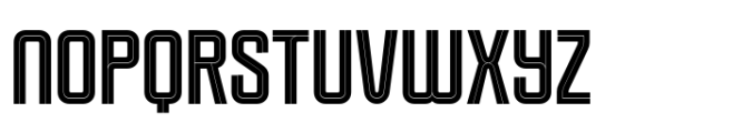 Competition XL Regular Font LOWERCASE