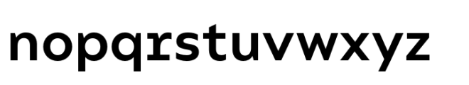 Compiler Bold Font LOWERCASE