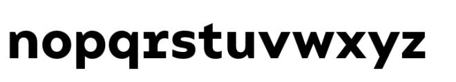 Compiler Extra Bold Font LOWERCASE