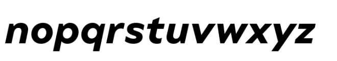 Compiler Plain Extra Bold Italic Font LOWERCASE
