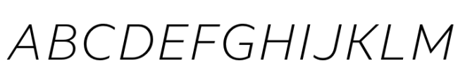 Compiler Plain Light Italic Font UPPERCASE