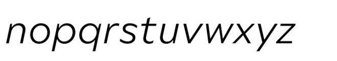 Compiler Plain Regular Italic Font LOWERCASE