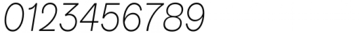 Compita Light Italic Font OTHER CHARS