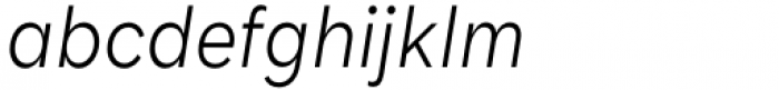 Compita Regular Italic Font LOWERCASE