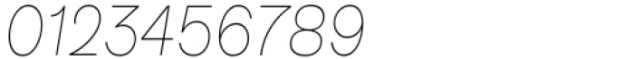 Compita Thin Italic Font OTHER CHARS